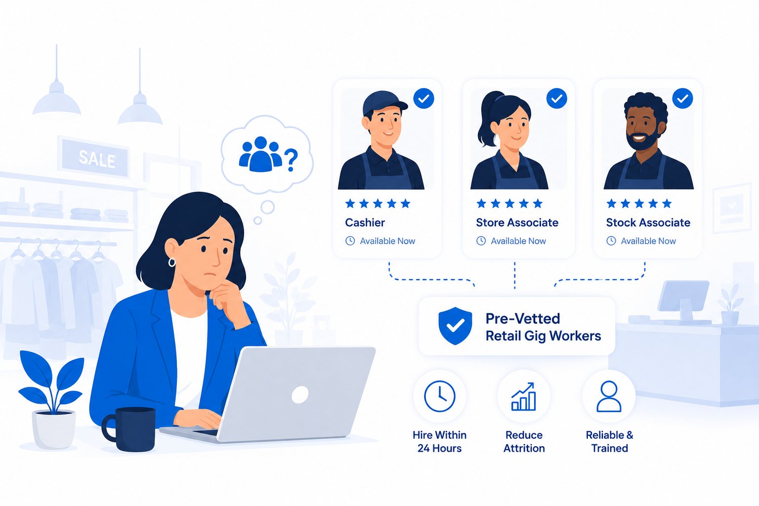 Retail gig workers deployed in 24 hours — My Dehari